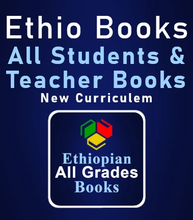 Ethio Books - All Grades Books Mobile App For Ethiopian Students For Exam and Study Preparation New Curriculem