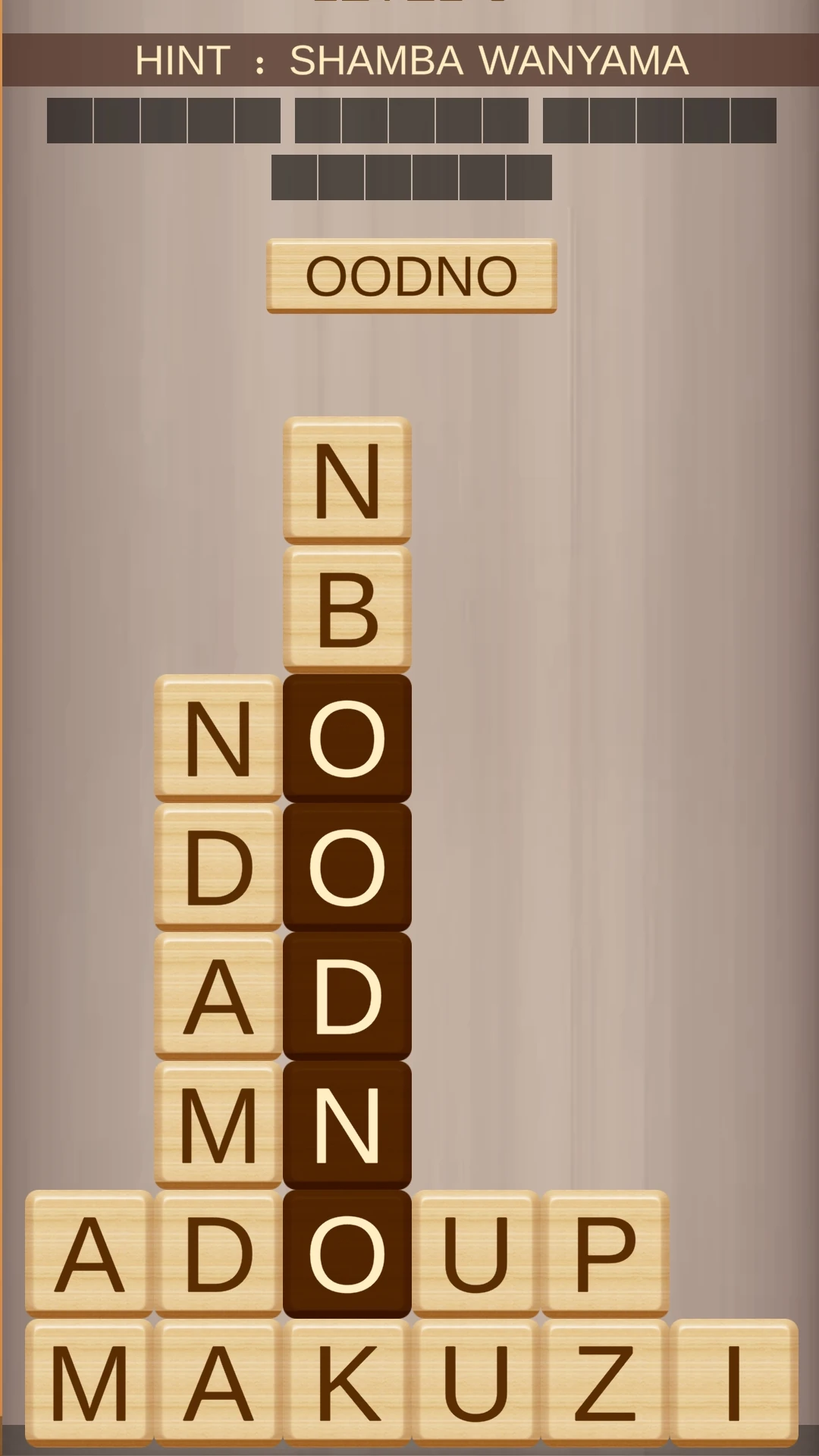 AfriWords  African Word Block Game Screen Shot Images