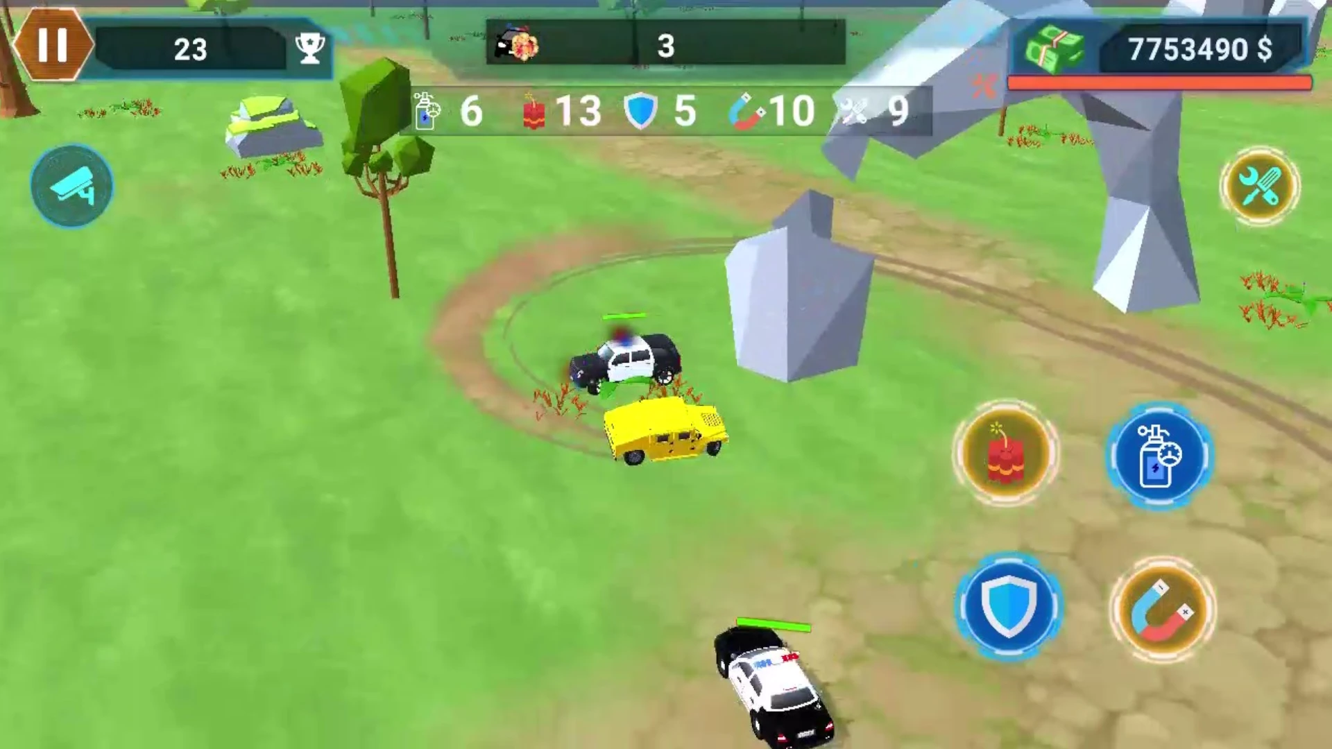 DRIFT  Chased by Police Game Screen Shot Images